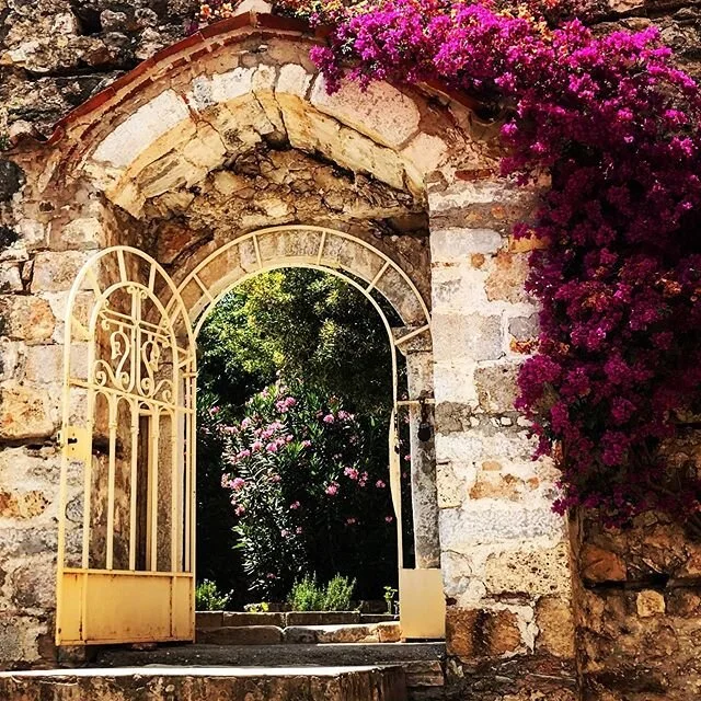 Mystras, Greece. Photo courtesy of Instagram user @sacred__secret.