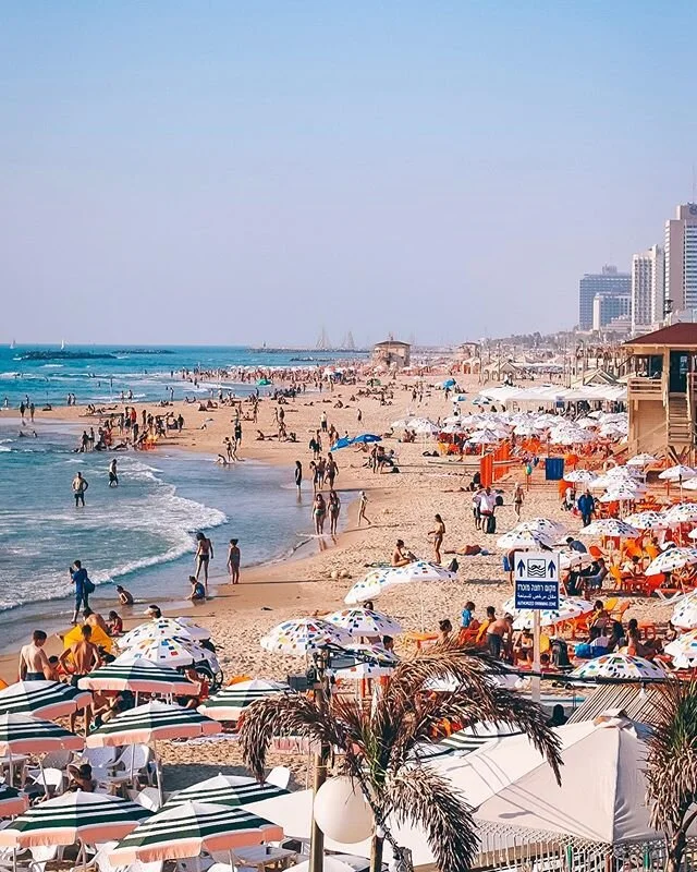 Tel Aviv, Israel. Photo courtesy of Instagram user @itaydubnov.