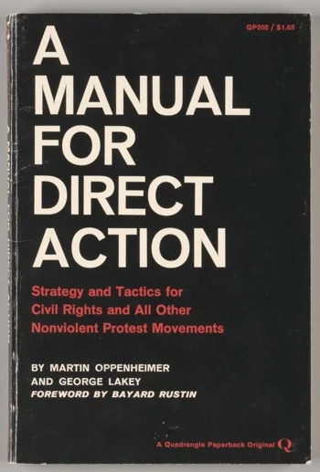 A Manual for Direct Action. From the archive of The King Center.