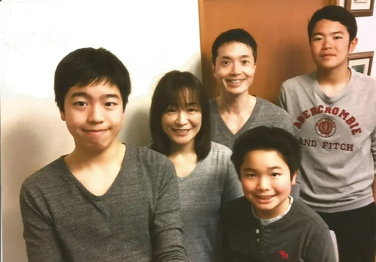Kotaro Iwamaru and family. He will be hosted by Bella Cantu and her family.