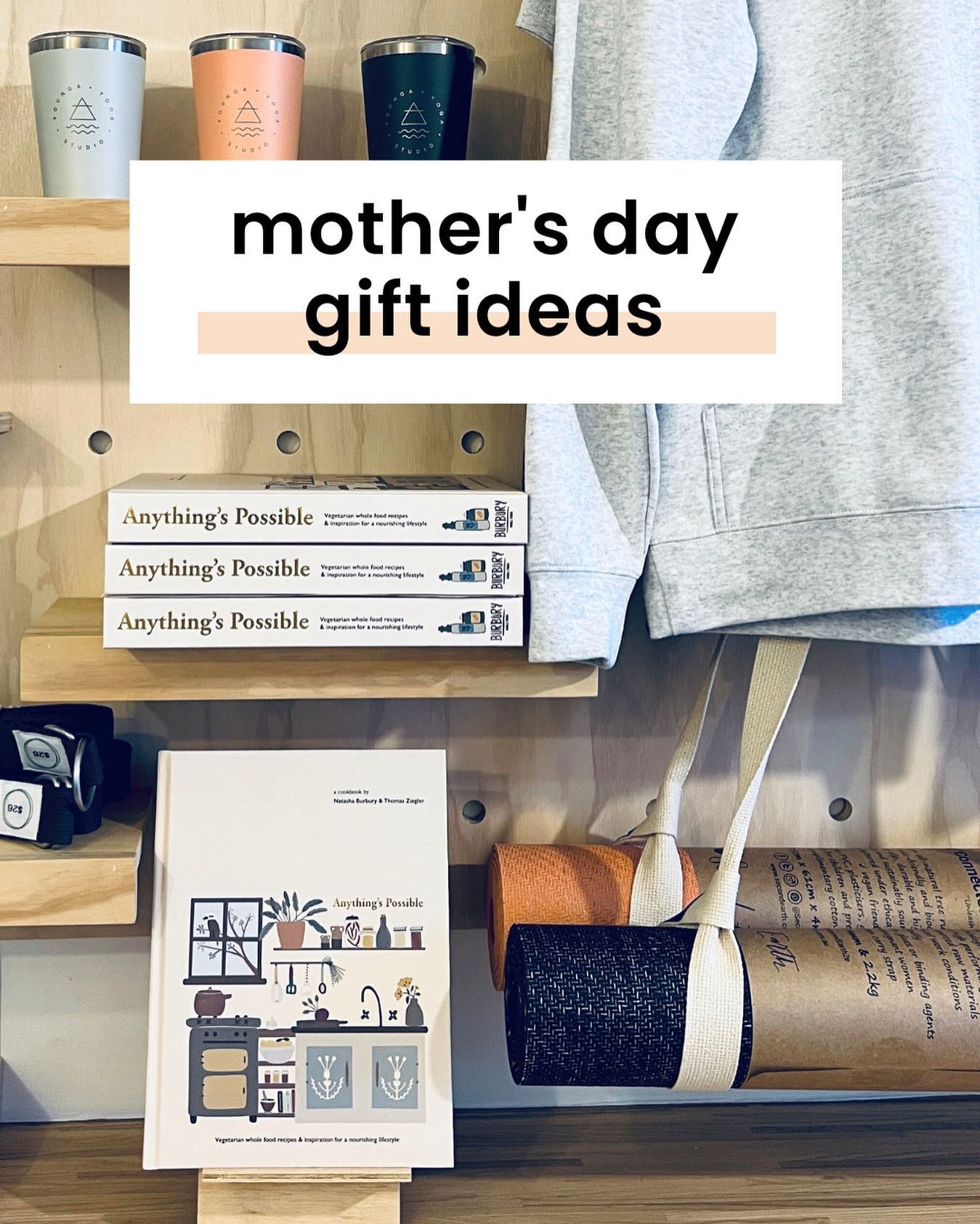 WONDERING WHAT TO GIFT A SPECIAL MUM THIS YEAR? 💐

There's a few ways you can give the extra thoughtful gift of YOGA this MOTHER'S DAY! 🫶🏽

👇🏽Check out these options below, you might find a perfect prezzie for a legendary Mumma! 

1️⃣ INTRO OFFE