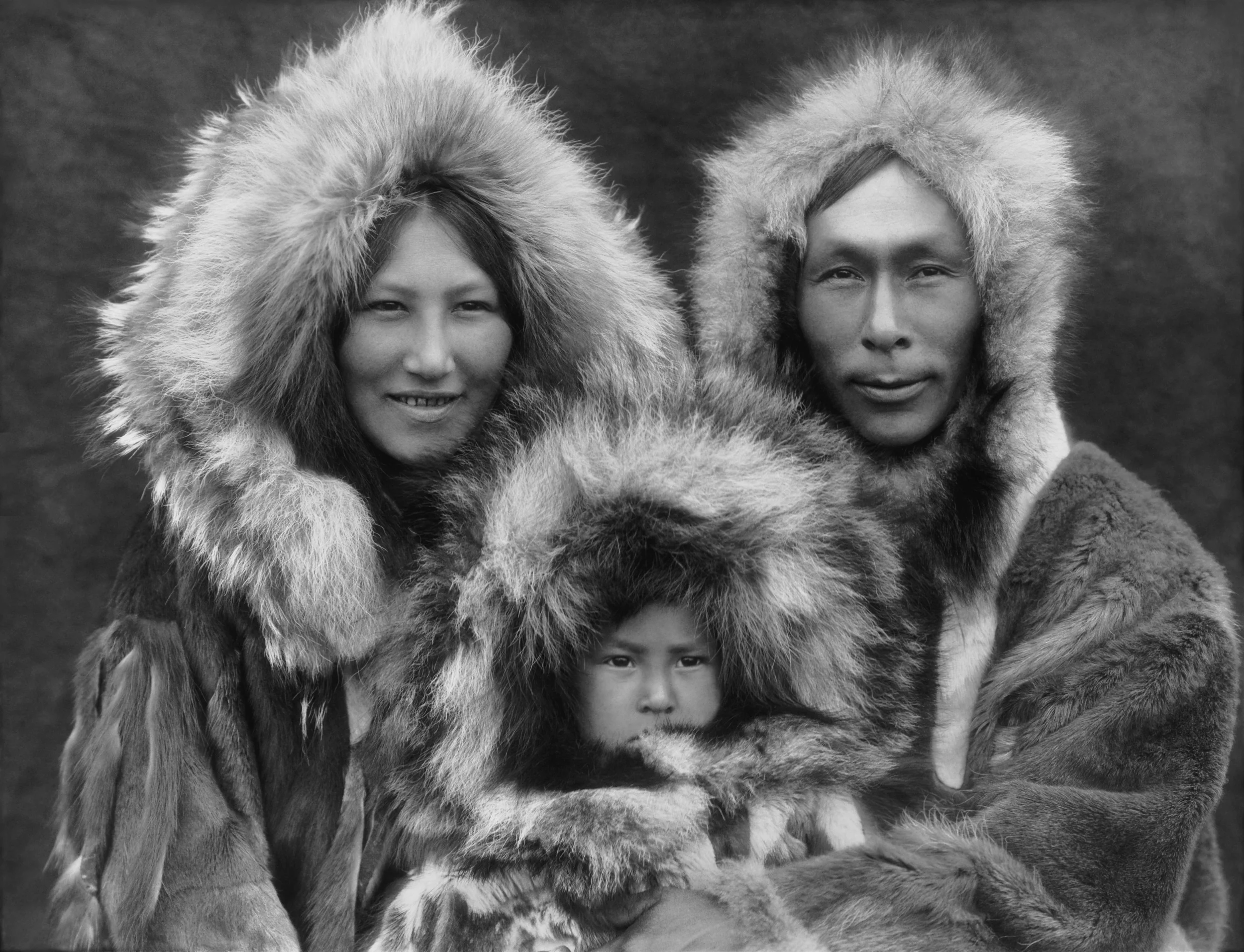 An Inupiat family.