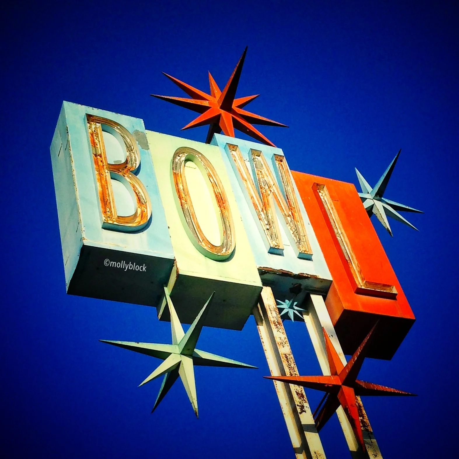 Vintage Neon Bowl, 2014