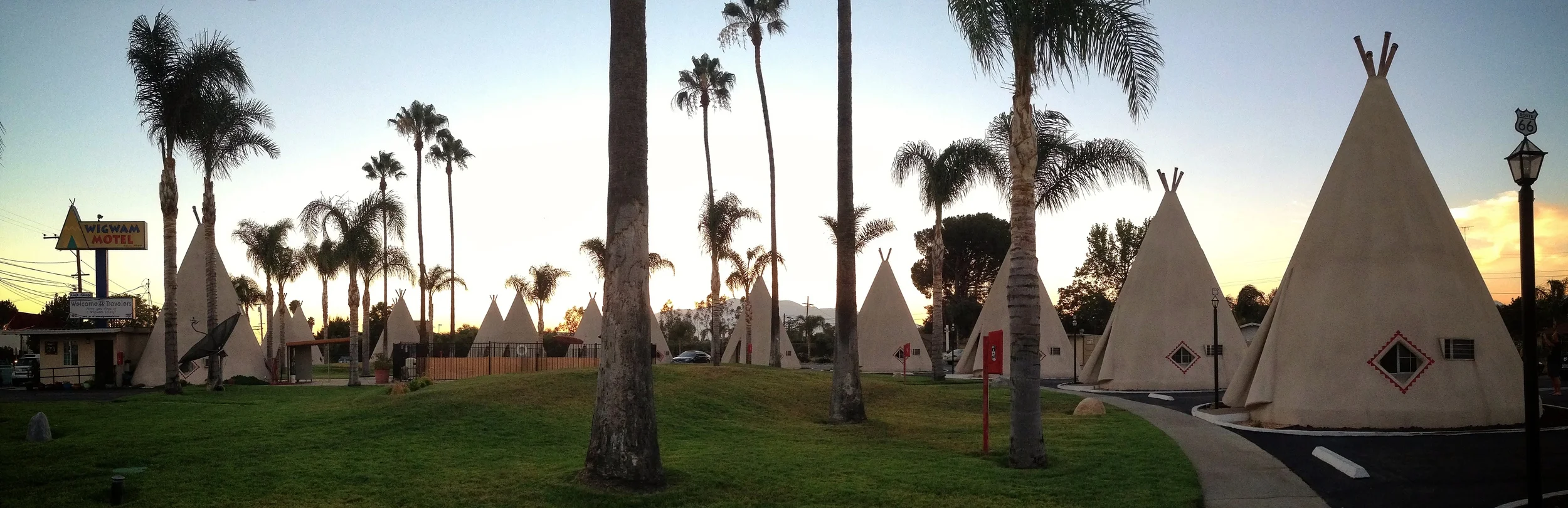 Wigwam Motel, Route 66, 2014