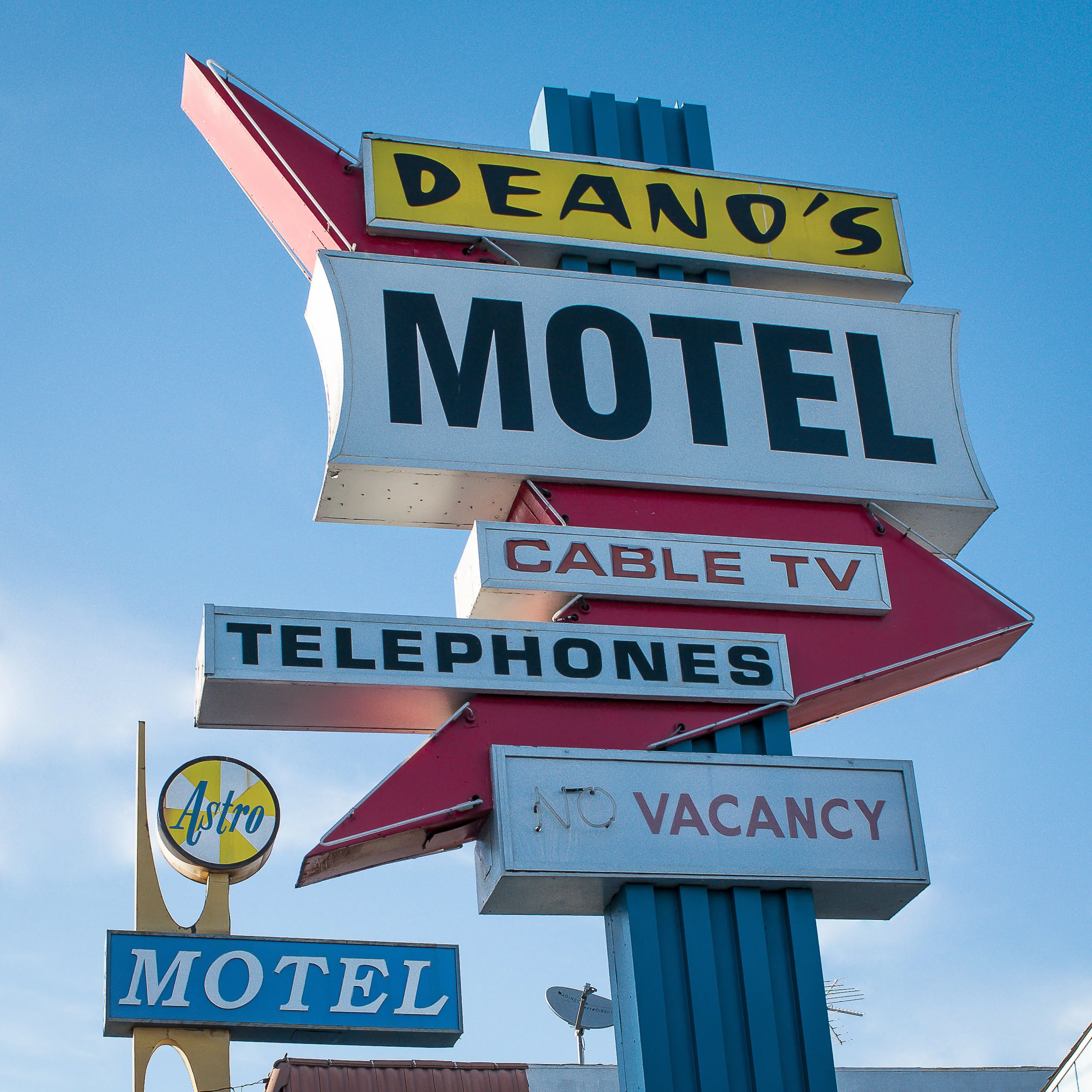 Vintage Motel Signage, Study 2, 2016