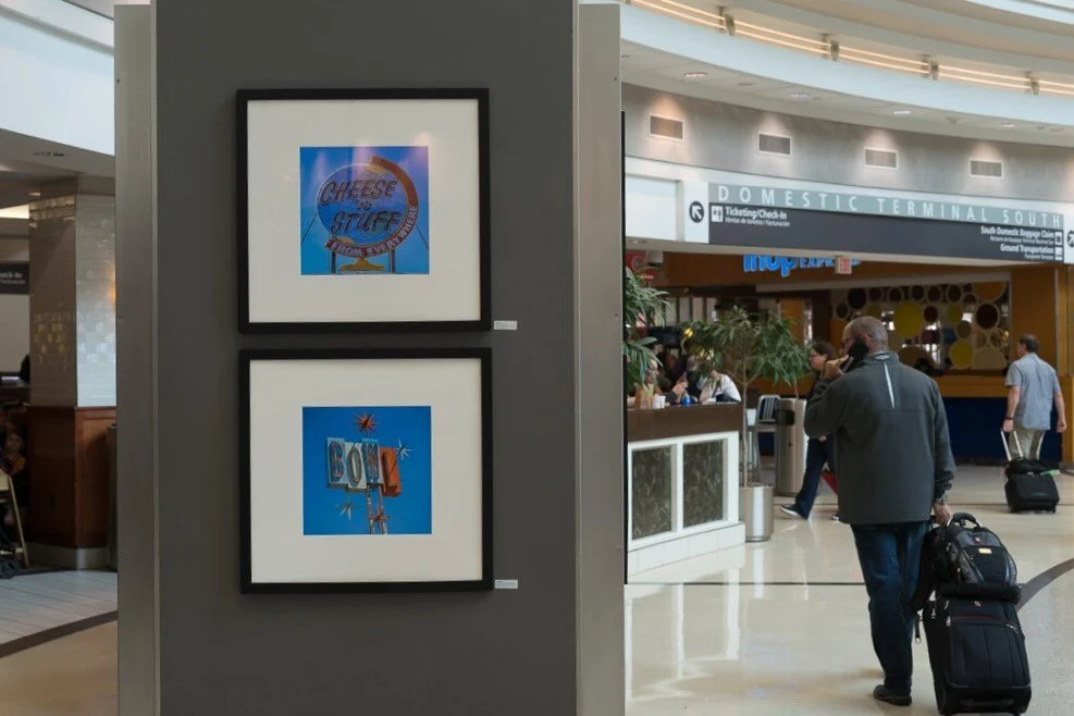 Atlanta Photography Group's seventh annual juried Airport Show at Hartsfield-Jackson International Airport Atrium