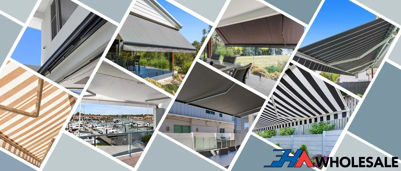 WHOLESALE FOLDING ARM AWNING