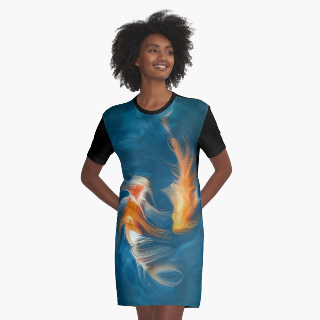 Screenshot_2018-07-20 'Koi Spirits' Graphic T-Shirt Dress by Steve Edwards.png