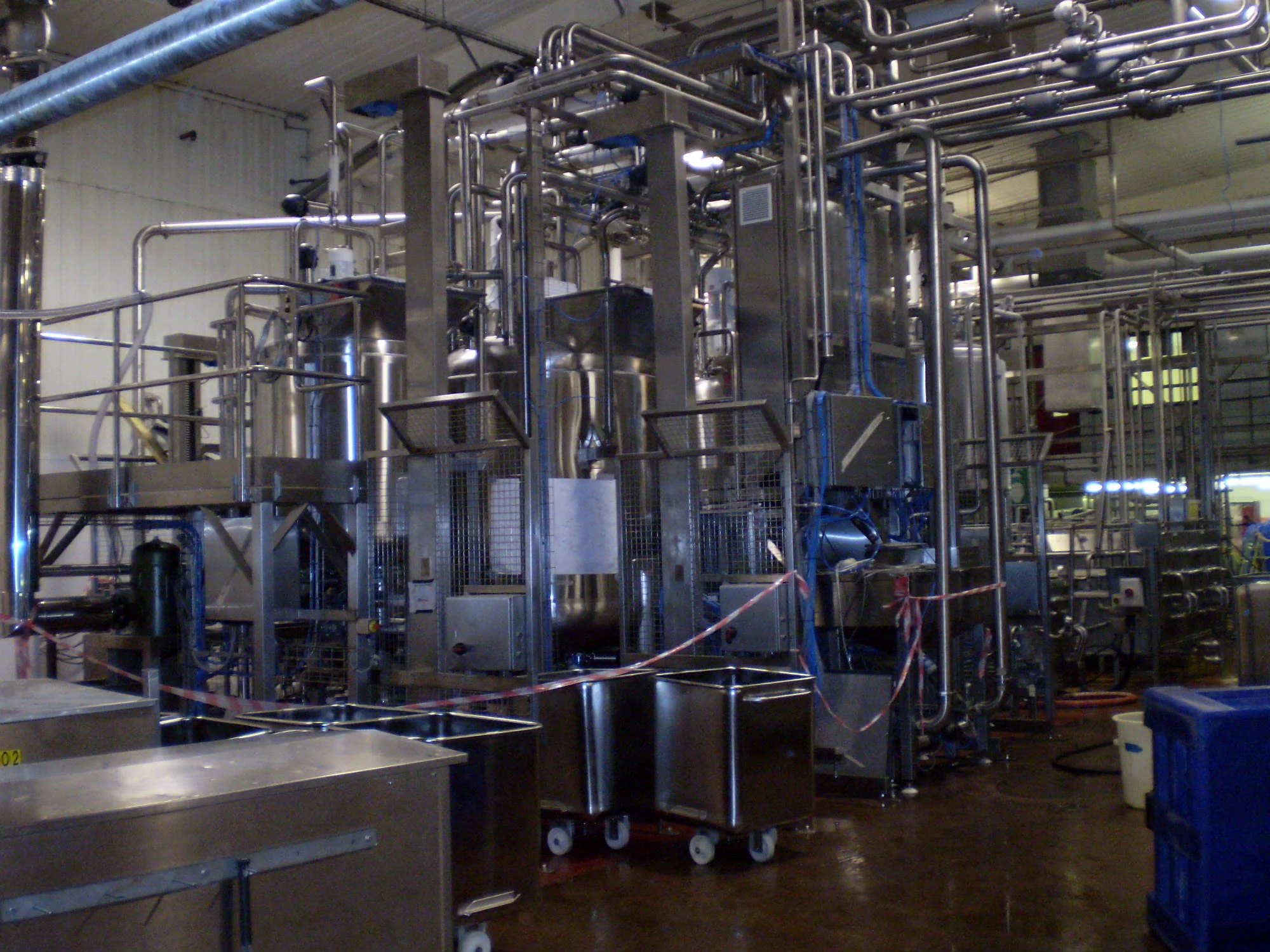 3 tonne Steam Infusion cooking vessels