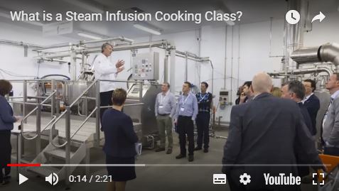 What is a Steam Infusion Cooking Class?