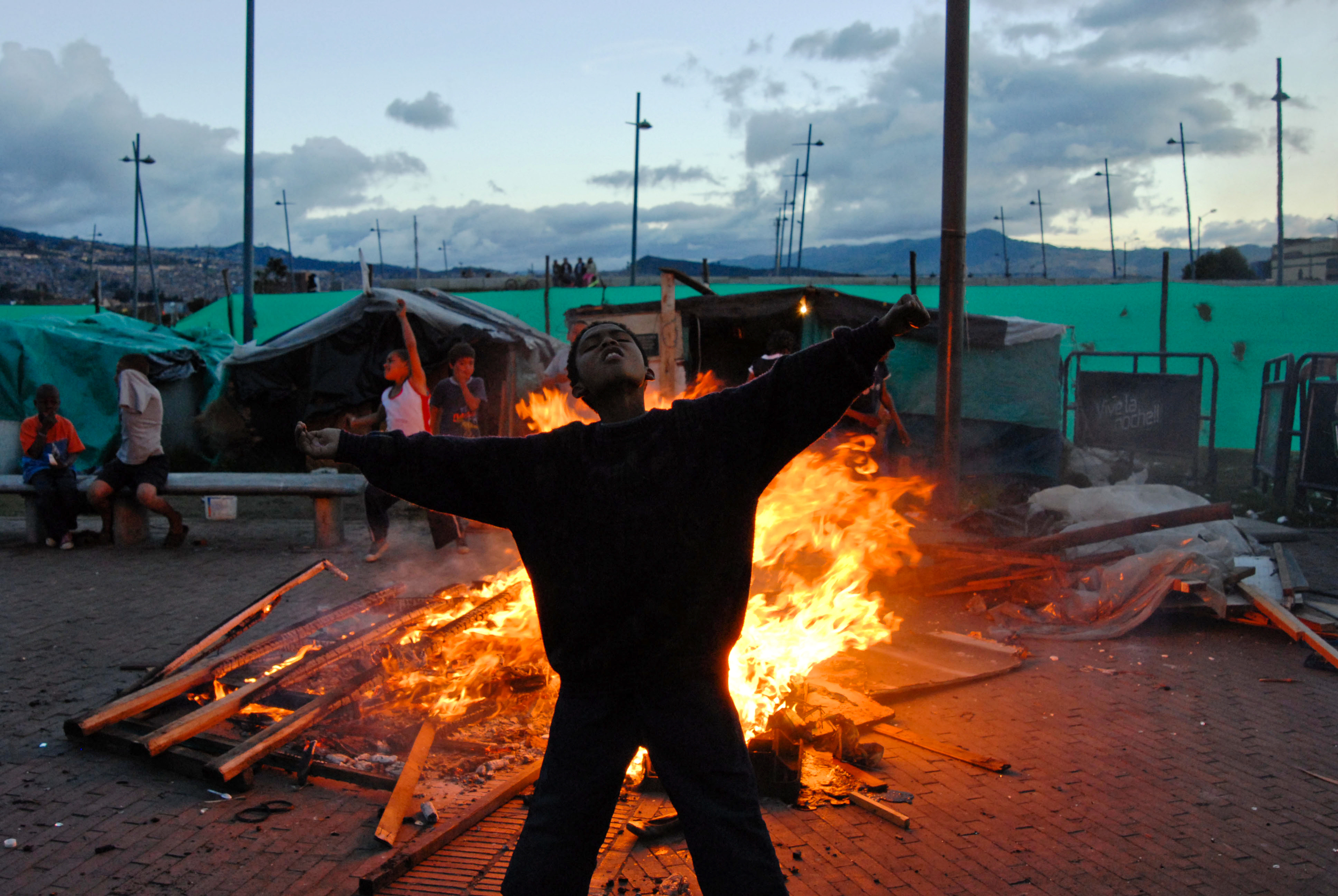And so cut down, dispersed, and ultimately sent back into the fire, the seeds of poverty and desperation were once more sowed deep into Colombia's fertile tierra and los desplazados were sent back to take their place existing in the void where violence, corruption, and consequence meet.