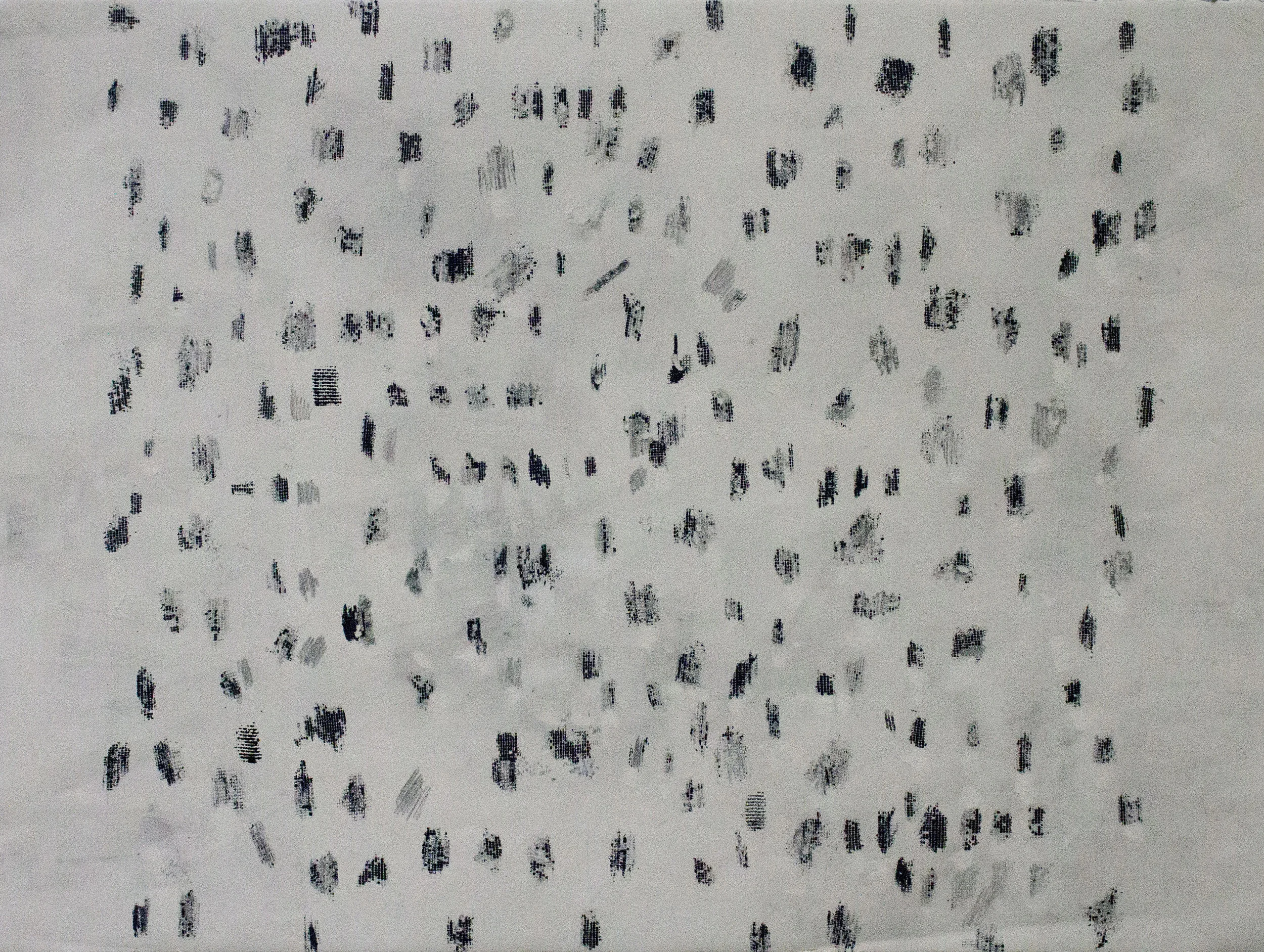  Untitled II, 2016  Graphite and tusche on paper  22 x 30 inches   