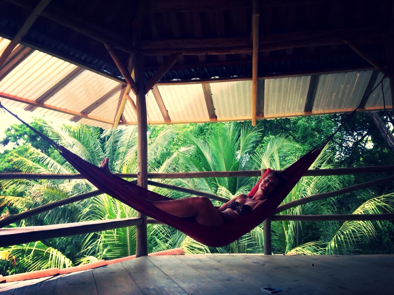Olivia au Costa Rica