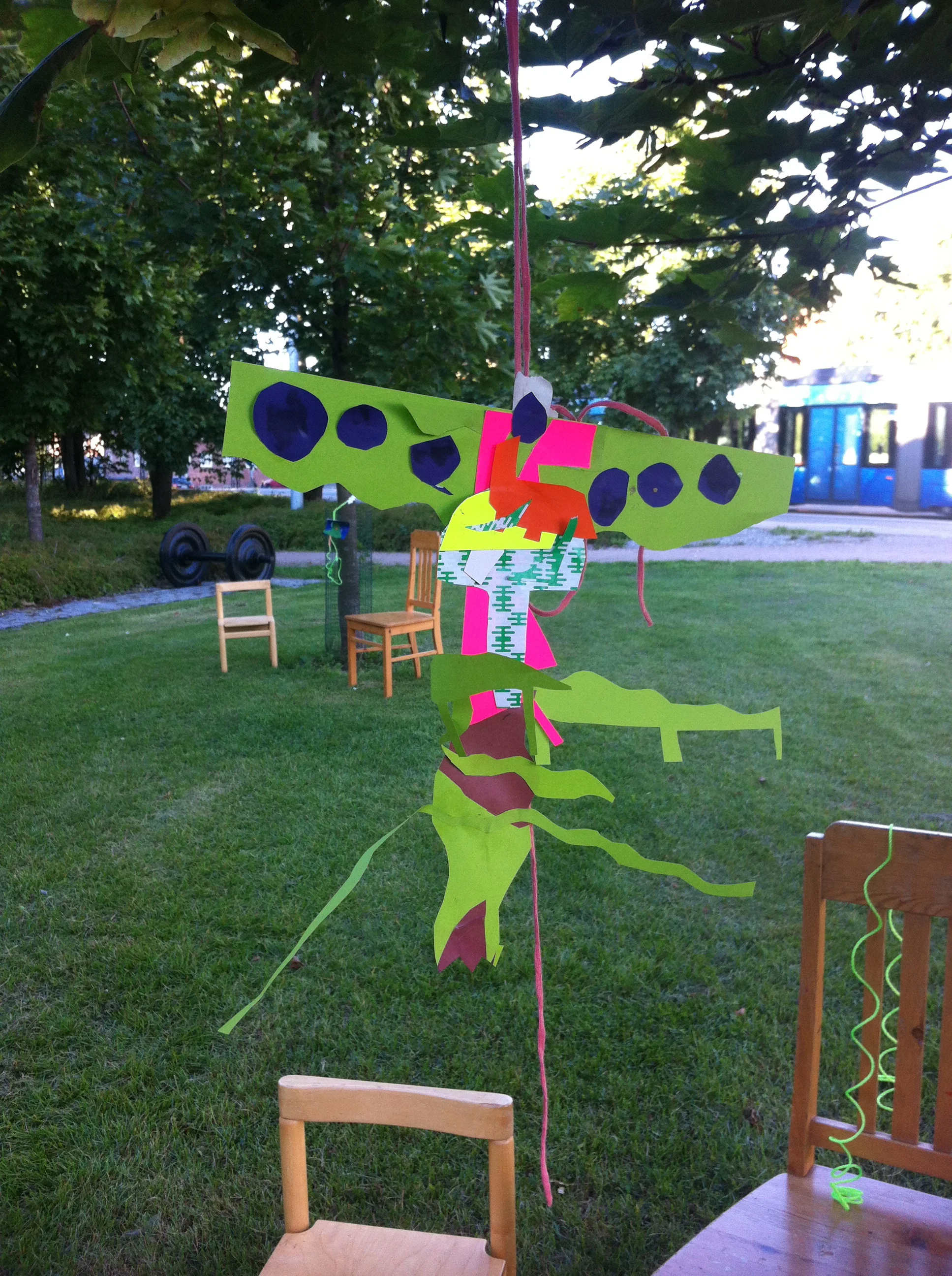 Family arts and wellbeing workshops - Kaantopaikka, Helsinki, Finland 2013