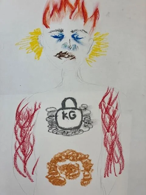   Creative Health course for Year 1 and 2 medical students at Brighton and Sussex medical school, using Body Mapping to explore ways of telling stories about symptoms  