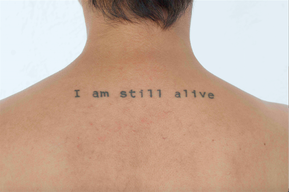 Melissa Guevara, I Am Still Alive 2 , 2015. C-Print