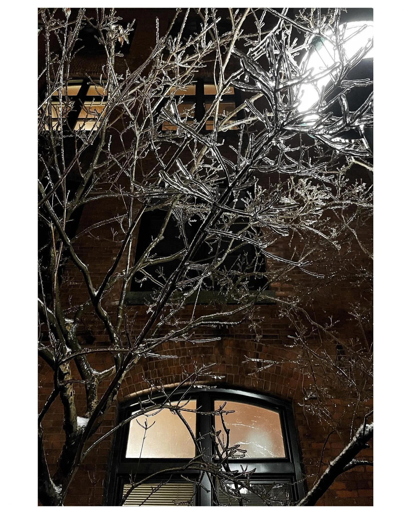 Ice and light.