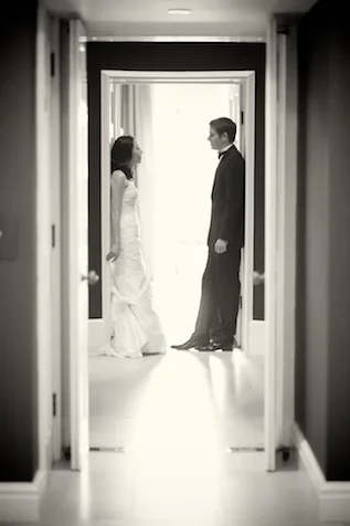 london wedding japanese bride german formal portrait doorway