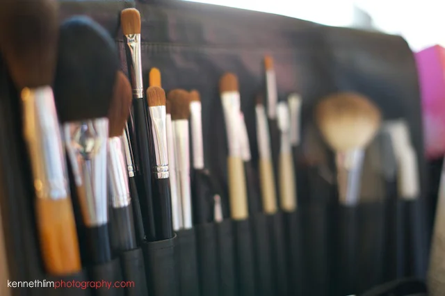 Koh Samui wedding Shasa Resort morning preparations make up kit