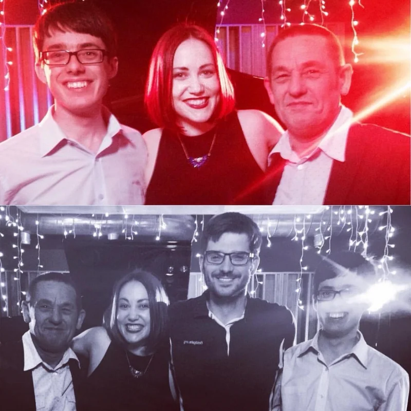 With Steve T, Andrew Lawson (FG Studio) & Richard W.. .