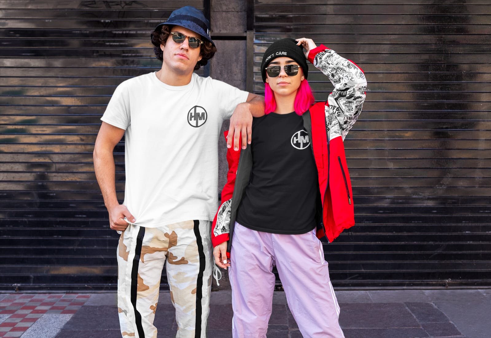 The 'HM' Puzzle Logo (Unisex T-Shirt)