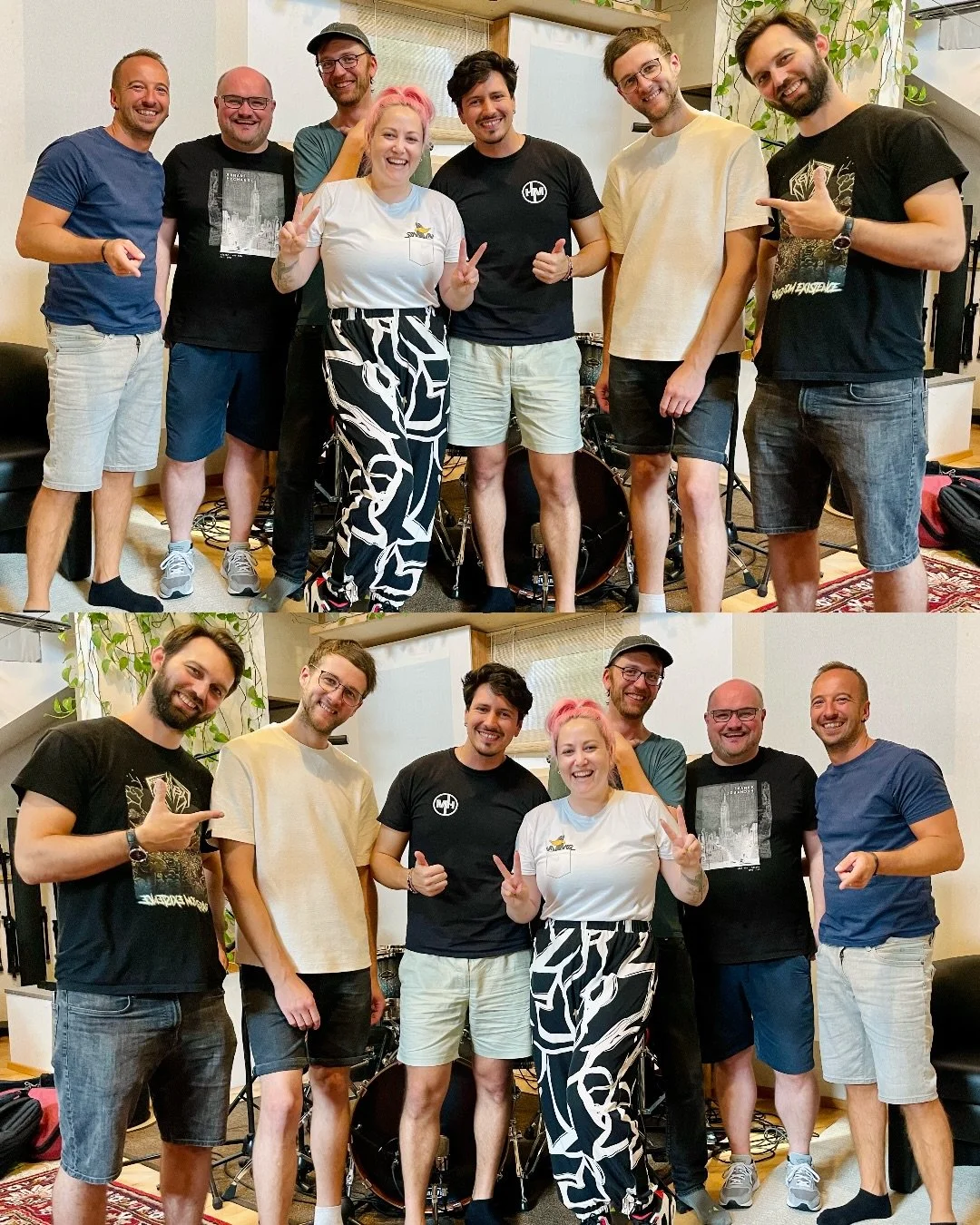 Our &ldquo;OUTTA SIGHT&rdquo; Journey 🥹💗✨

&bull; Sept &lsquo;24 recording at @frogmountain_records w/ Seppi, Joe, Michael, Ema 🥁 | &bull; Oct &lsquo;24 @sheephillstudios w/ Werner, Christian &amp; Manfred 🎺 | &bull; May &lsquo;25 - Karl &amp; Ed