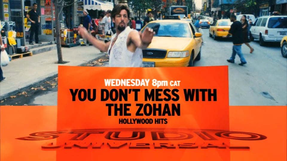 YOU DON'T MESS WITH THE ZOHAN - STUDIO UNIVERSAL