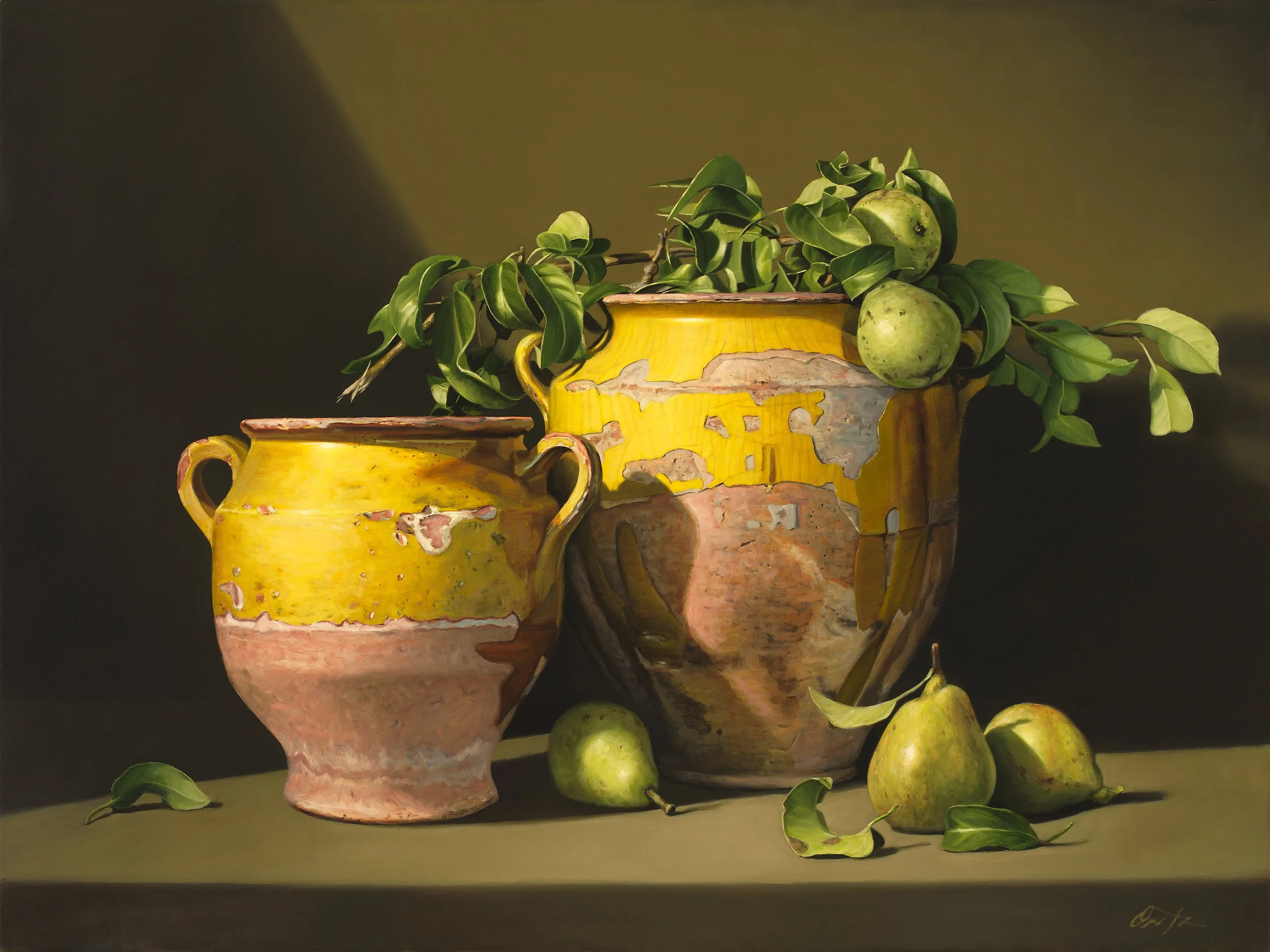 STILL LIFE WITH WILD PEARS