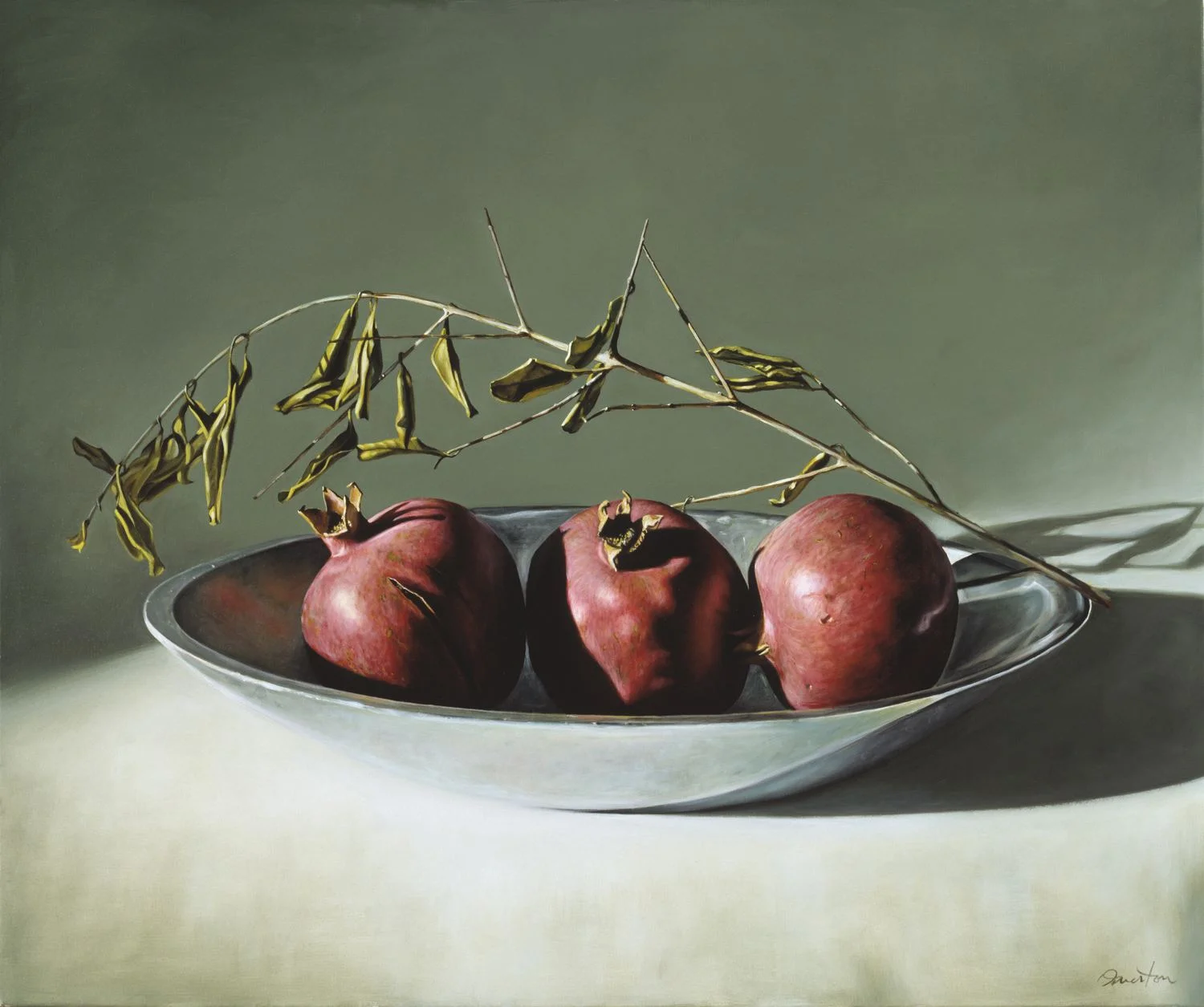 STILL LIFE WITH POMEGRANATES