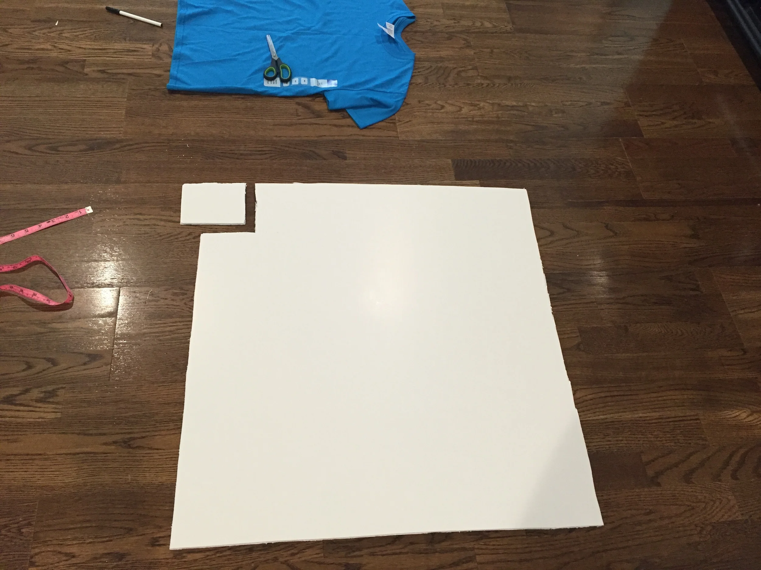 For the App Store cut outs use a foam board to cut out desired "app" size.