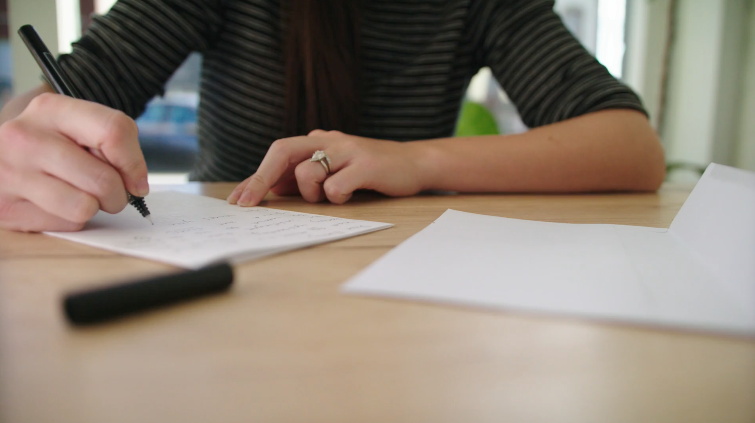 A10 Women's Letter Writing Event