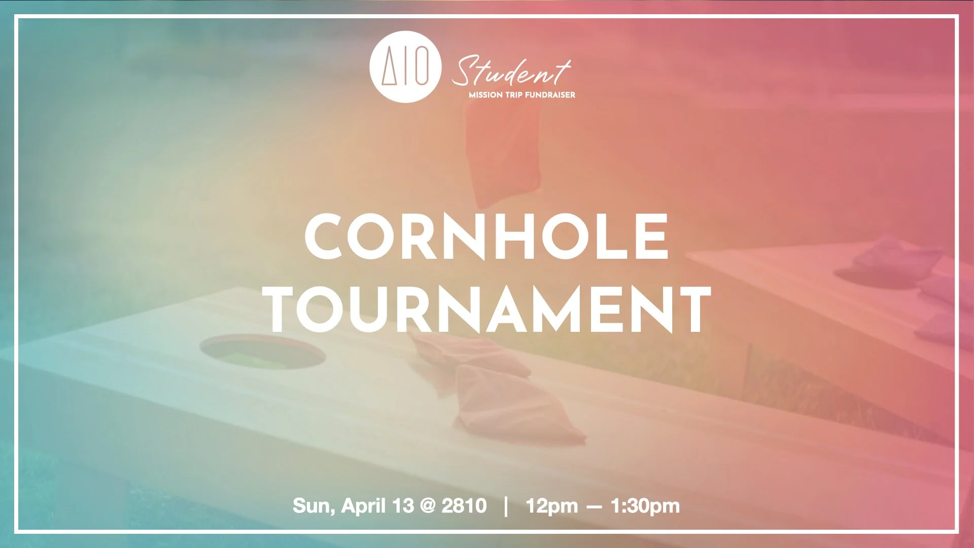 Cornhole Tournament