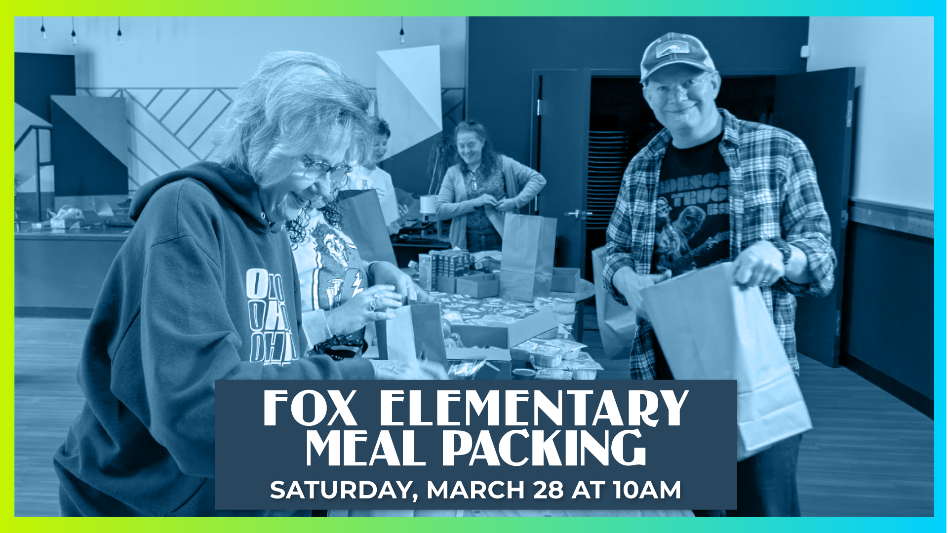 Fox Elementary Meal Packing