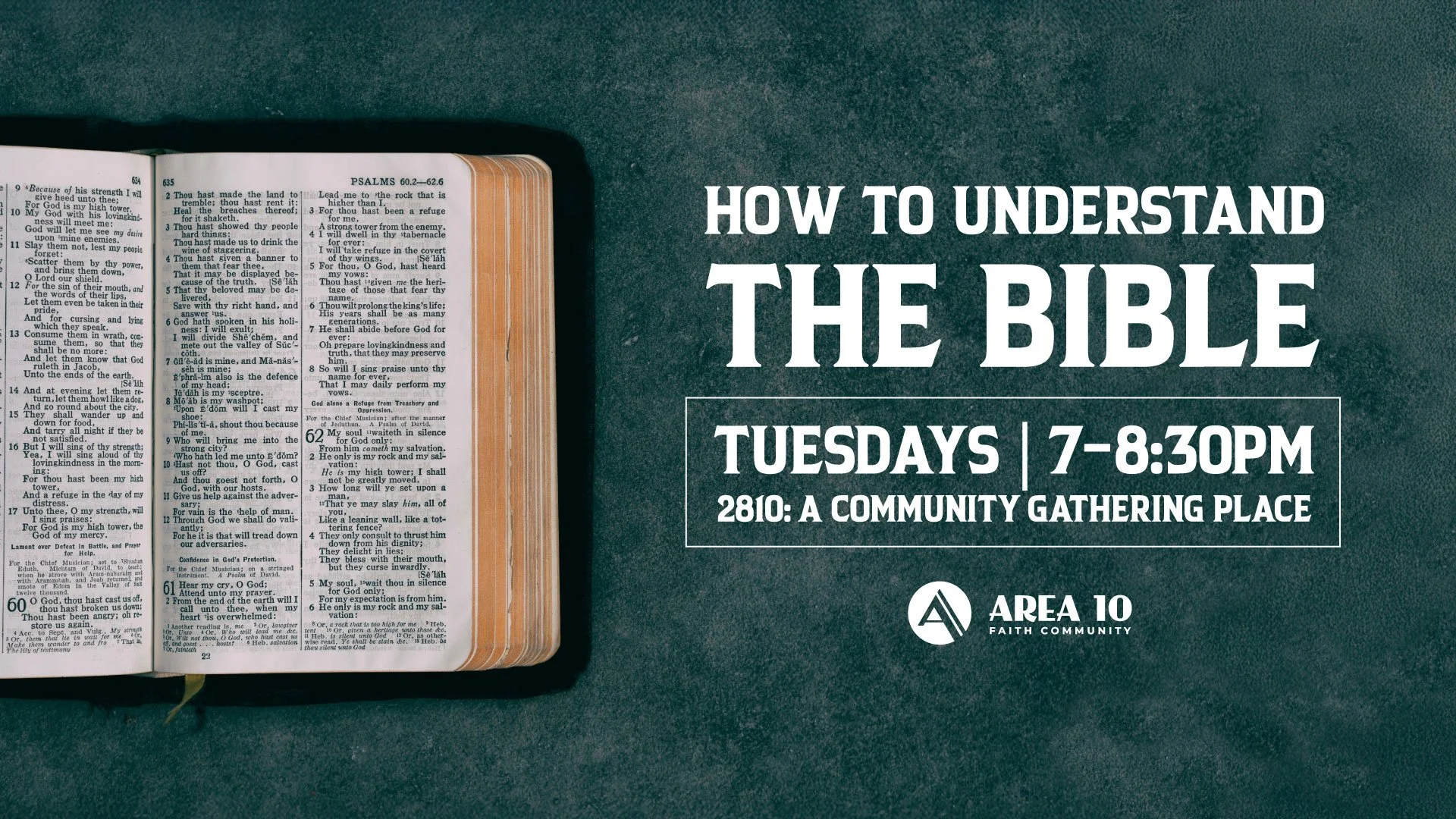 How To Understand the Bible, Session 3
