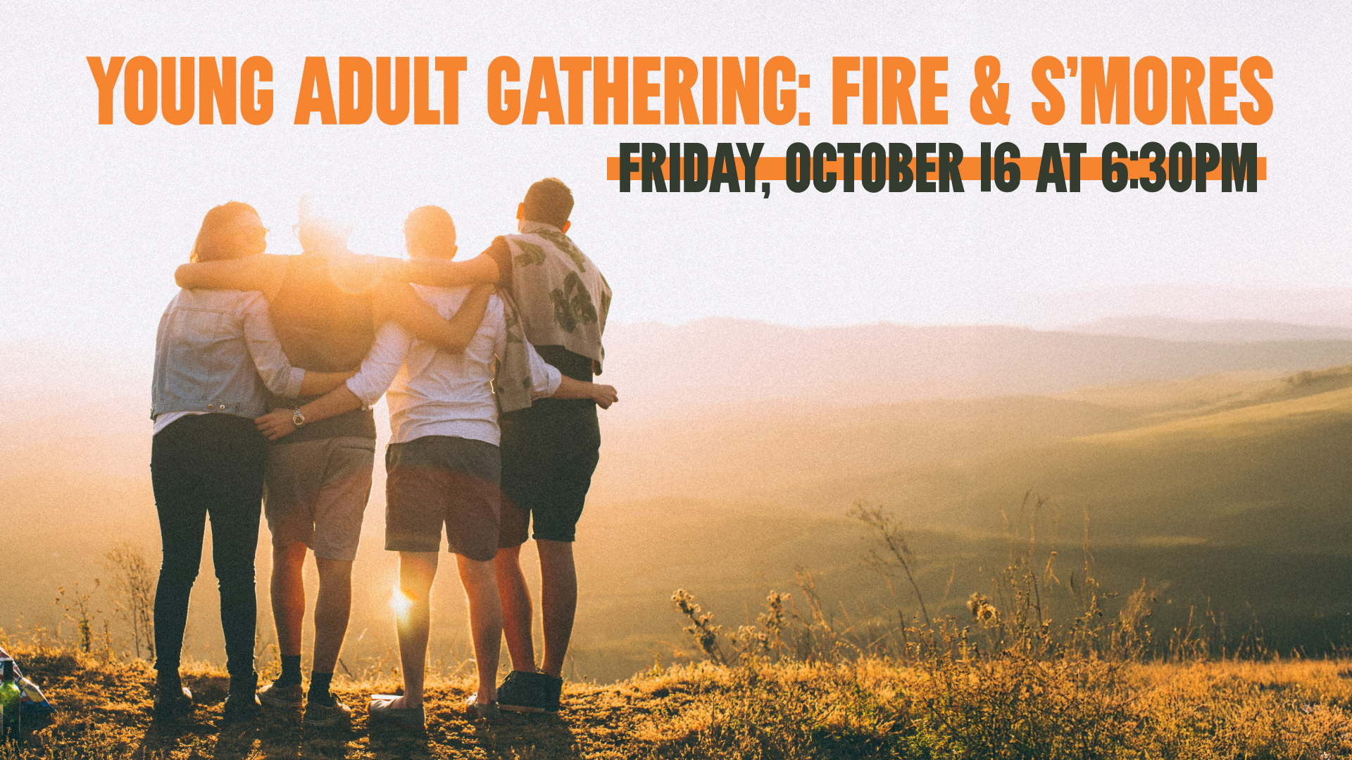 Young Adult Gathering: Fire & S'mores