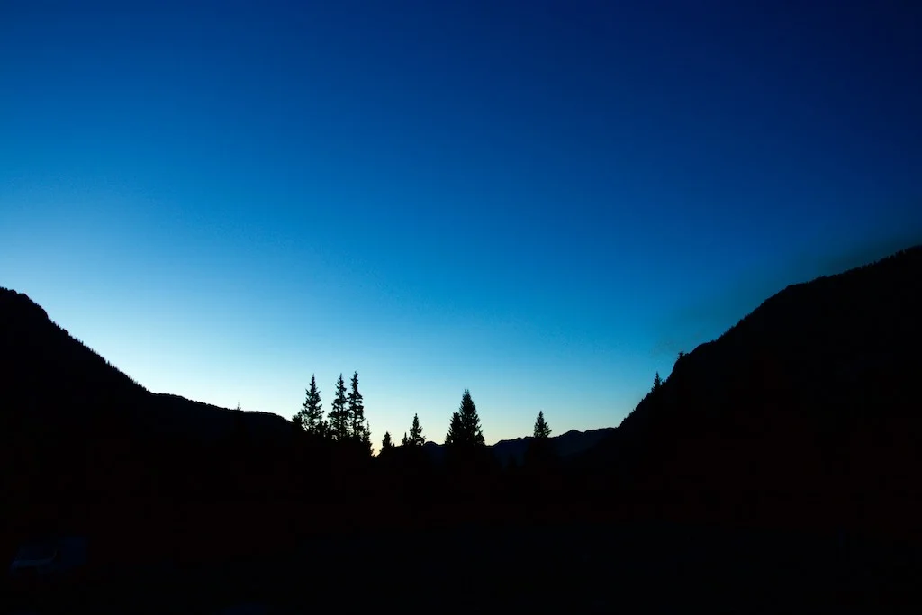 Telluride, CO: Something about the blues at high altitude.