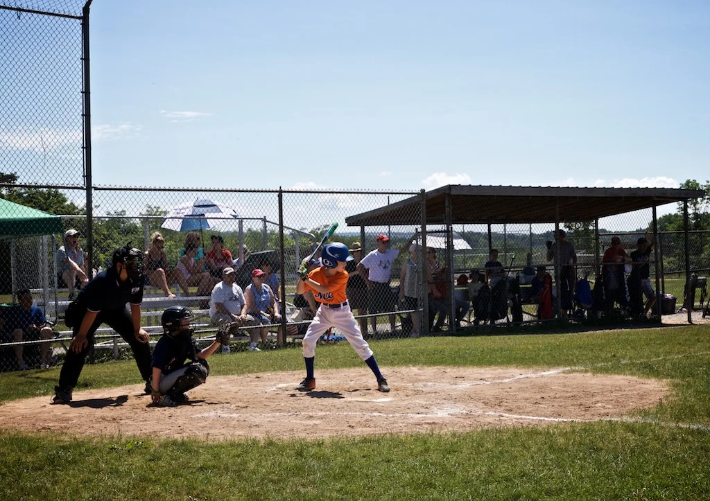 Manlius, NY: Fourth of July would not be complete without a youth league all-star game featuring my all-star nephew at bat.