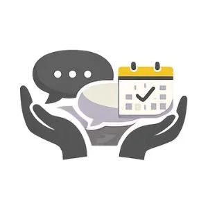 coaching and structured follow-up 