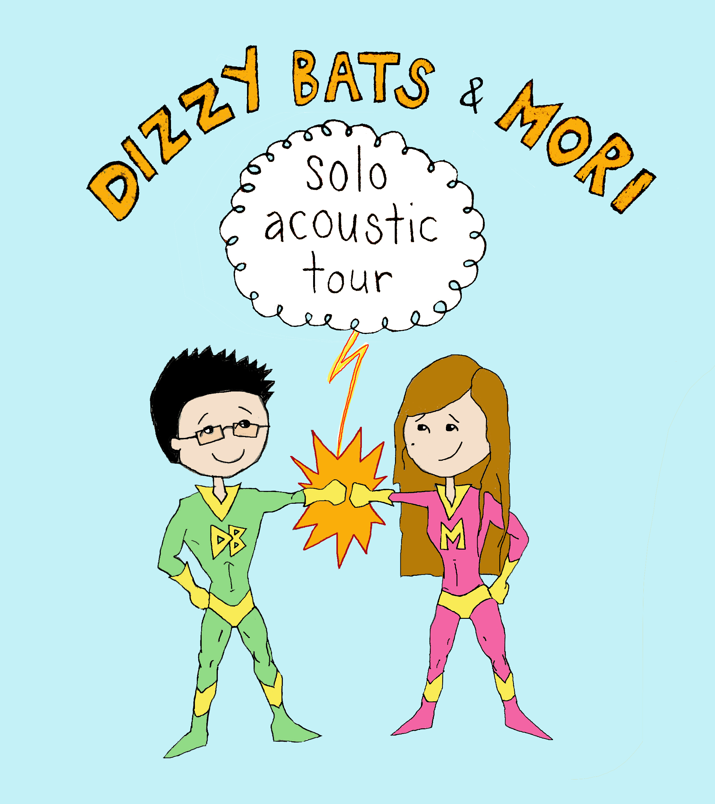 February Solo Acoustic Tour with Dizzy Bats