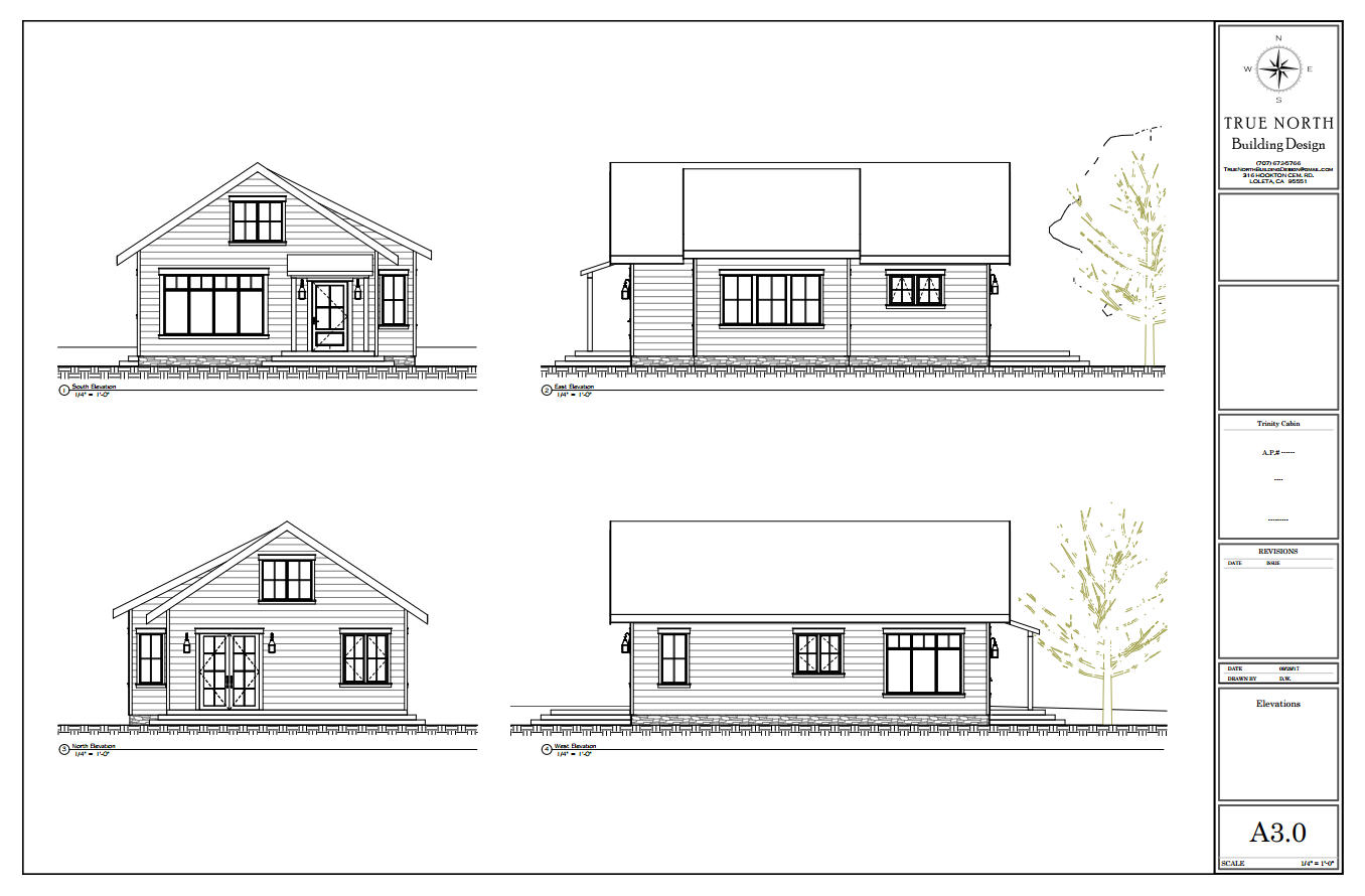 Exterior Elevations for Trinity River Cabin Project.png