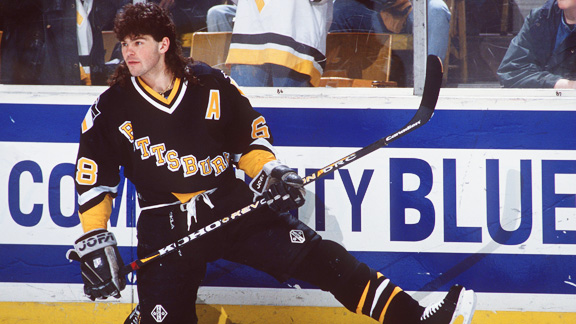 One of my all-time favs. The Jagr mullet!