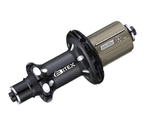  The BX311R rear straight pull hub, with the 7/14 or 12/24 lacing pattern. 