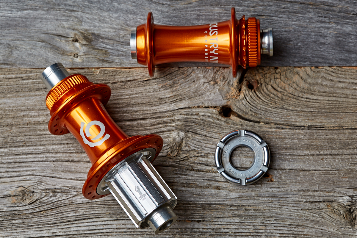 The Industry 9 Torch hub with a centrelock disc interface. A USA made time tested classic.