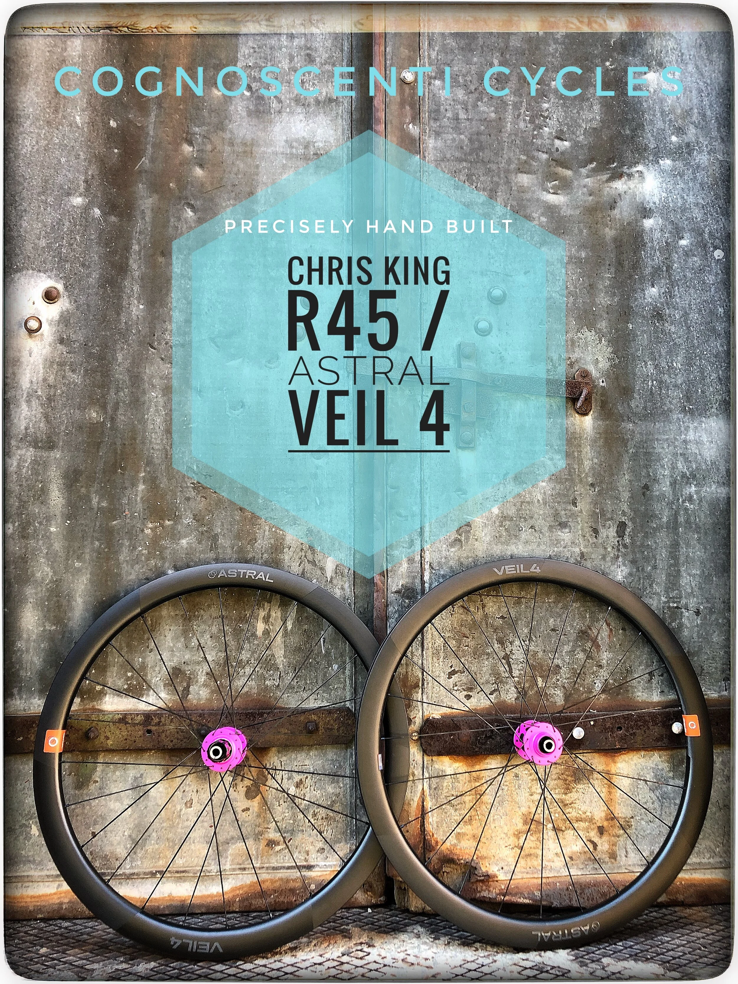 820 grams for the rear wheel and 690 grams for front. These are going to be fun!