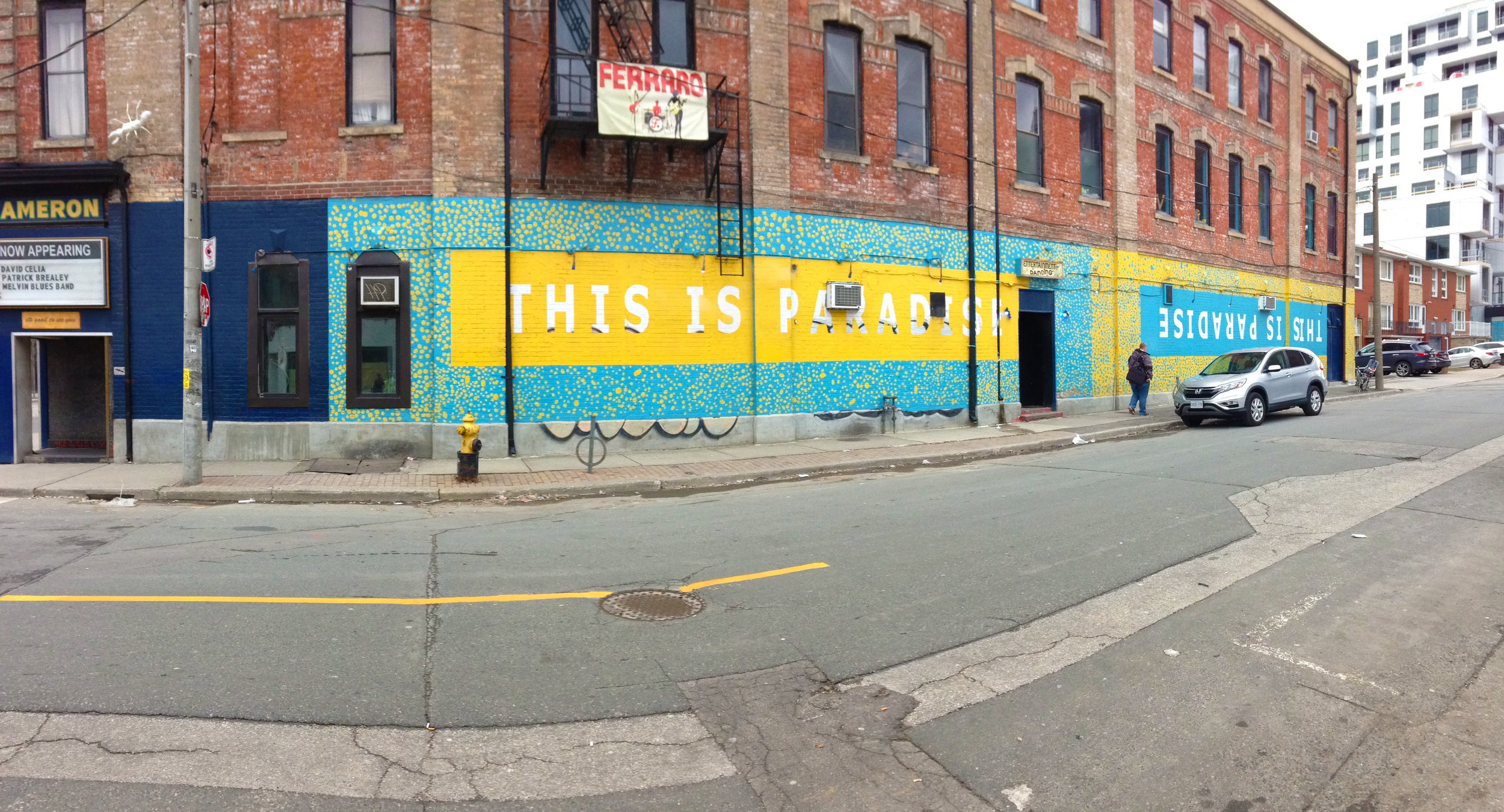 This wasn't in Graffiti Alley but definitely one of my faves