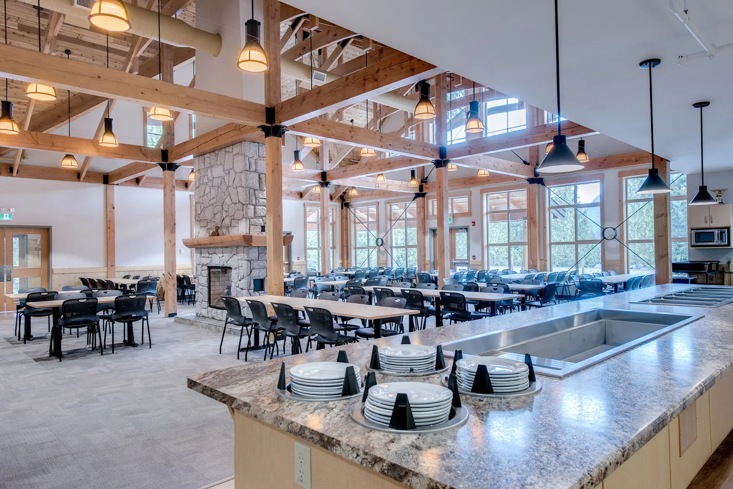 UBC Loon Lake Dining Hall