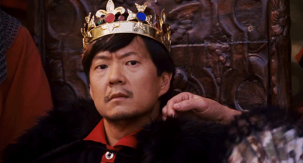 Whereas some people are just handed the crown