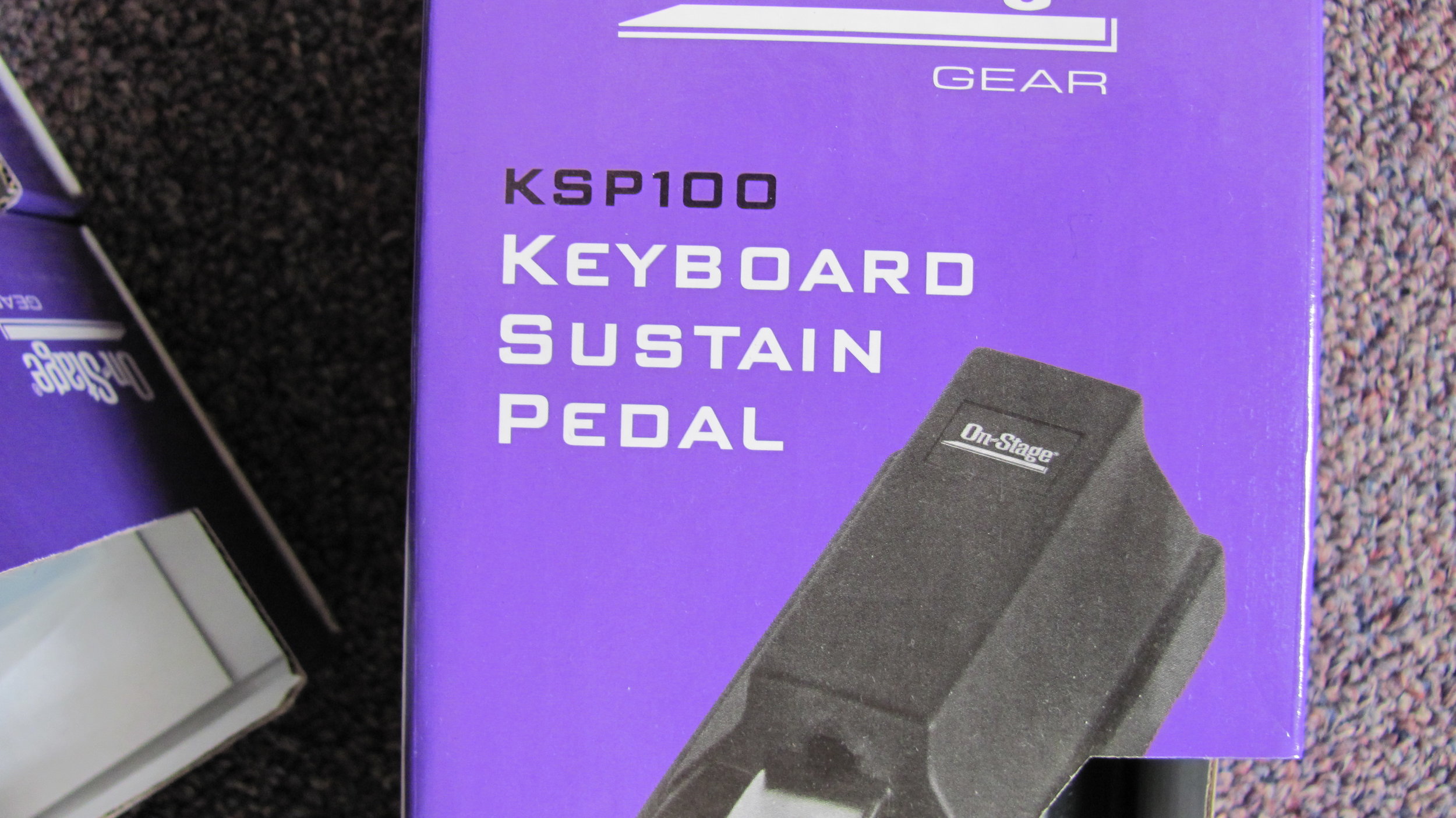 On-Stage KSP100 Universal Keyboard Sustain Pedal