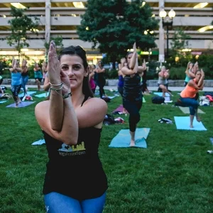 Meet your Yoga Around Town instructor, Leah Frasca! Click here to read Leah's bio . 
