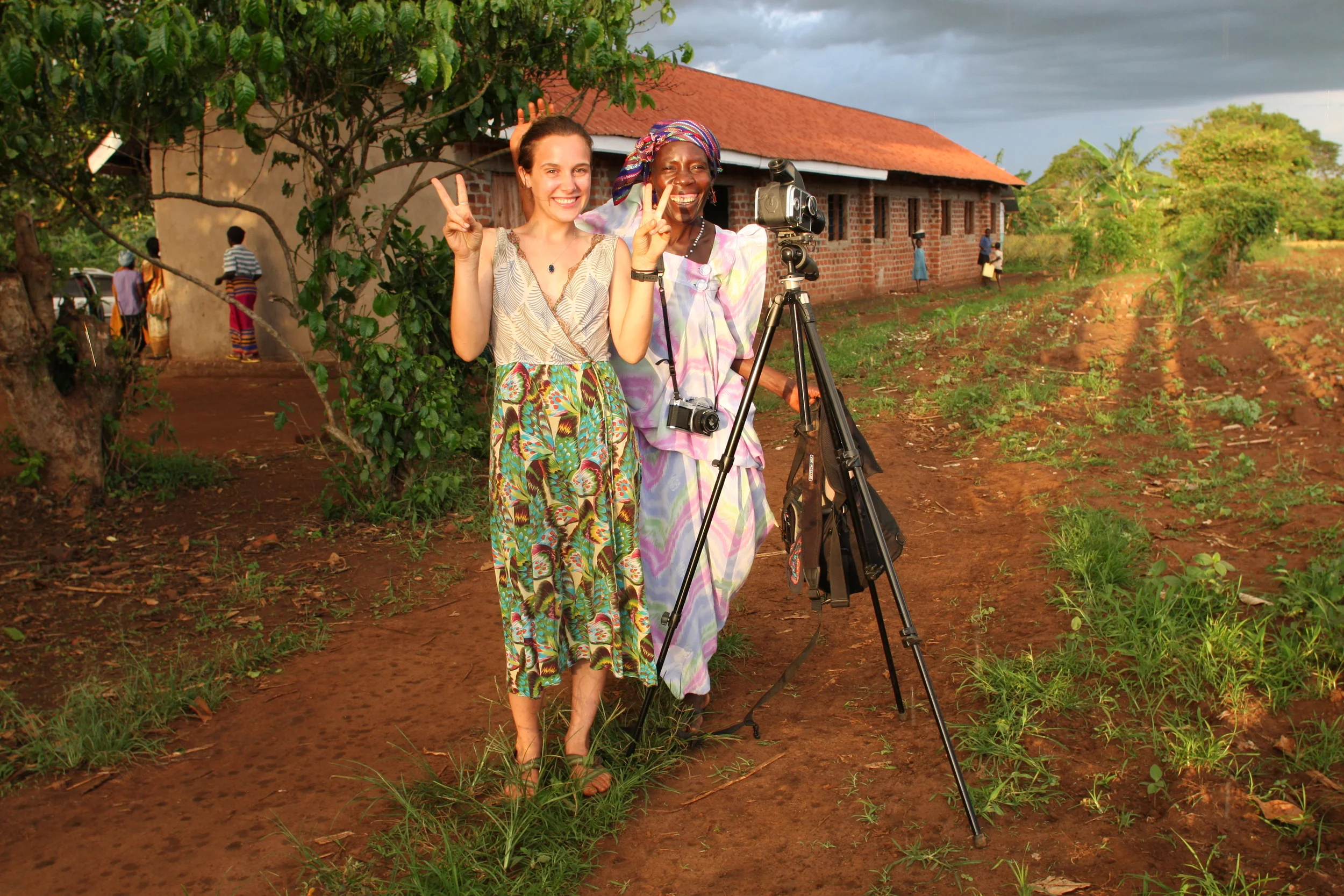  Project Director Louise Contino at your service on the mission to SPREAD LOVE. 